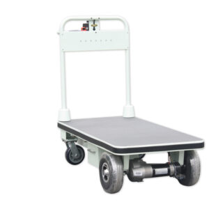 Electric Hand Cart Trolley With Big Wheels For Transportation UM103   