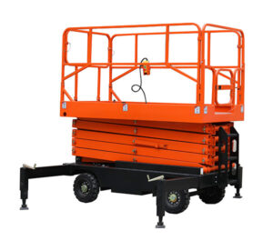 Scissor lifting platform