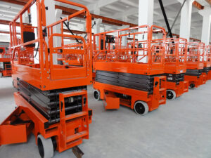 Self-propelled Scissor Work Platforms